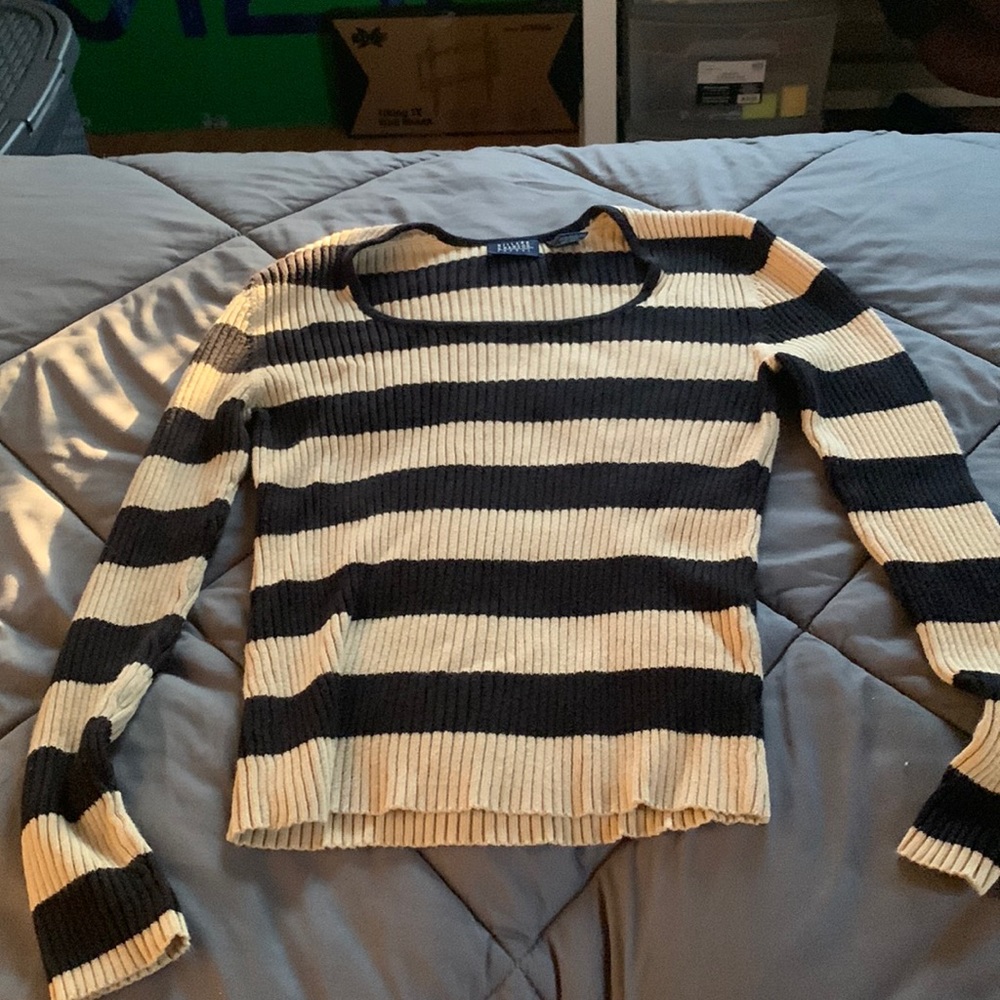 Hillard & Hanson Striped Long Sleeve Shirt